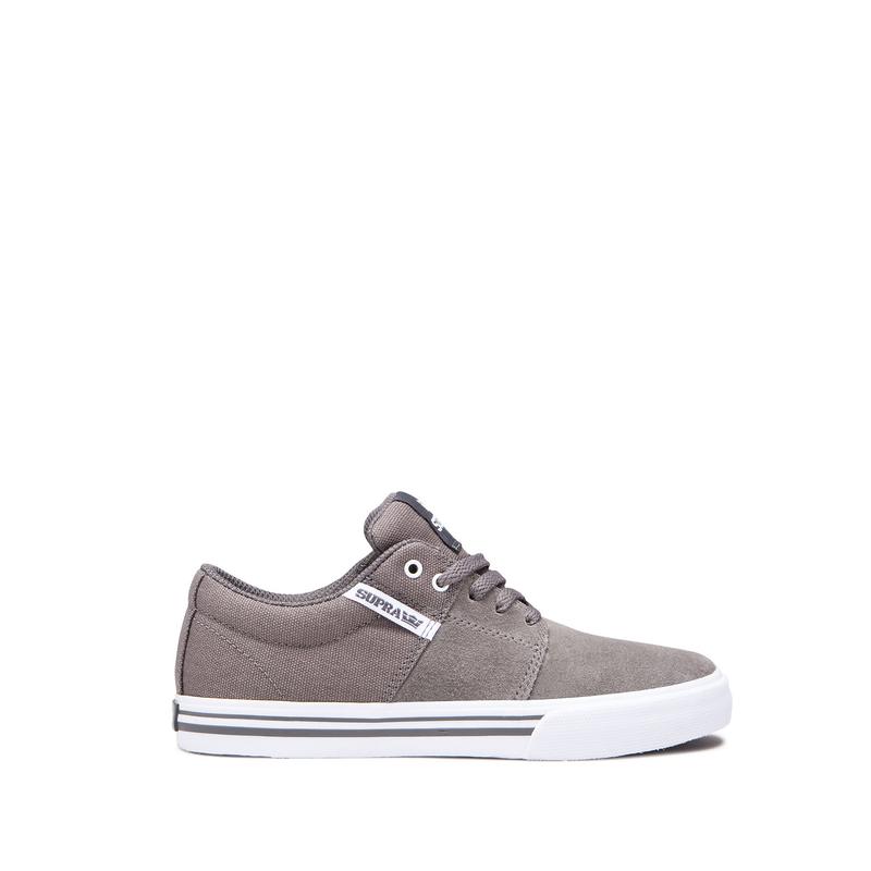 Zapatillas Bajas Supra Argentina Niños - STACKS II VULC Gris (TDLWH-8563)